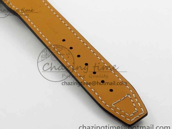 MIROTIME 0321 Pilot Chrono IW377726 ZF 1:1 Best Edition Green Dial on Brown Leather Strap A Trendsetting 7125